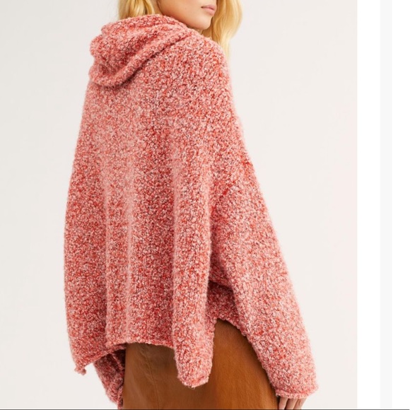 NWT FREE PEOPLE BF COZY COWL SLOUCHY SWEATER Z30-1 - Picture 6 of 12